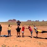 IFP student spelling out Utah